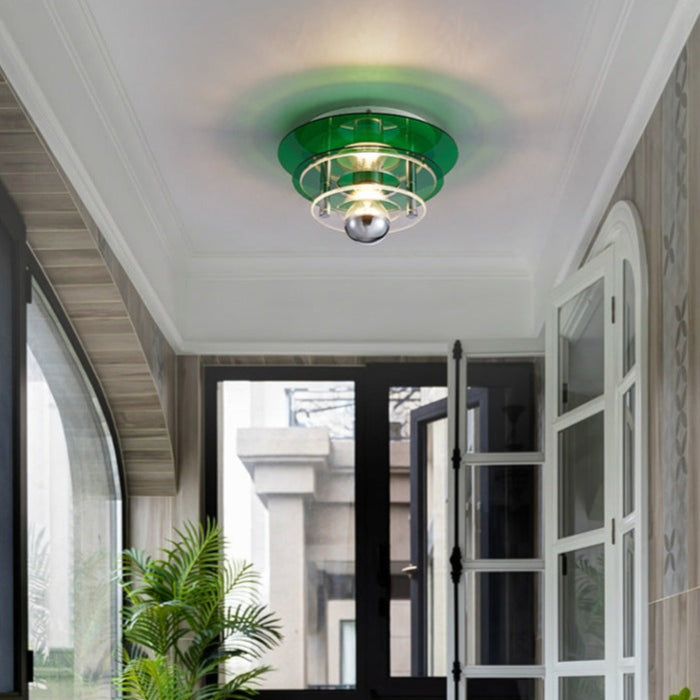 Colorful Medieval Space Acrylic Ceiling Lamp