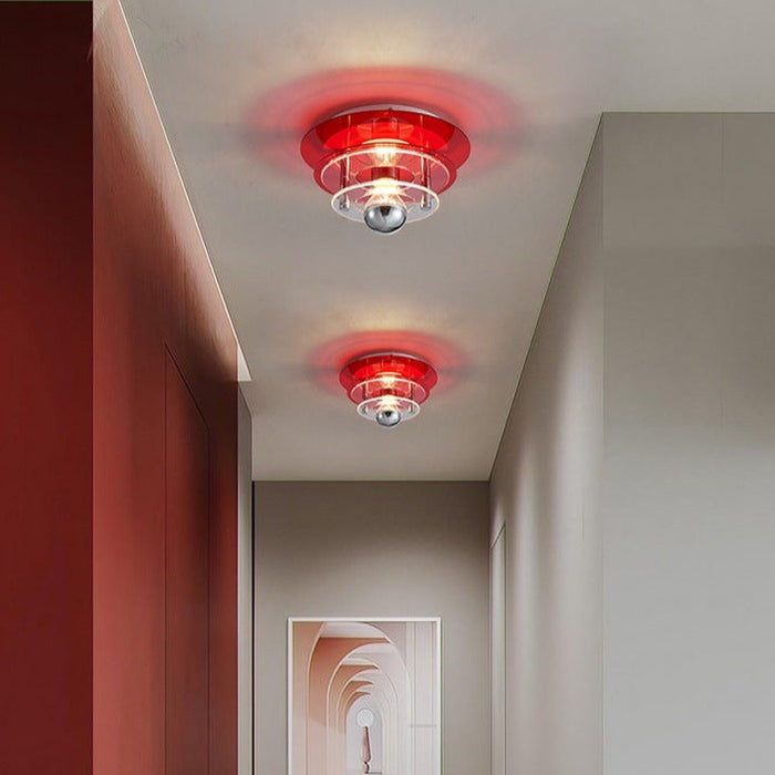 Colorful Medieval Space Acrylic Ceiling Lamp