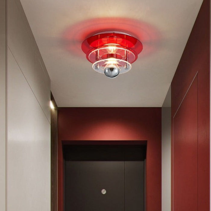 Colorful Medieval Space Acrylic Ceiling Lamp