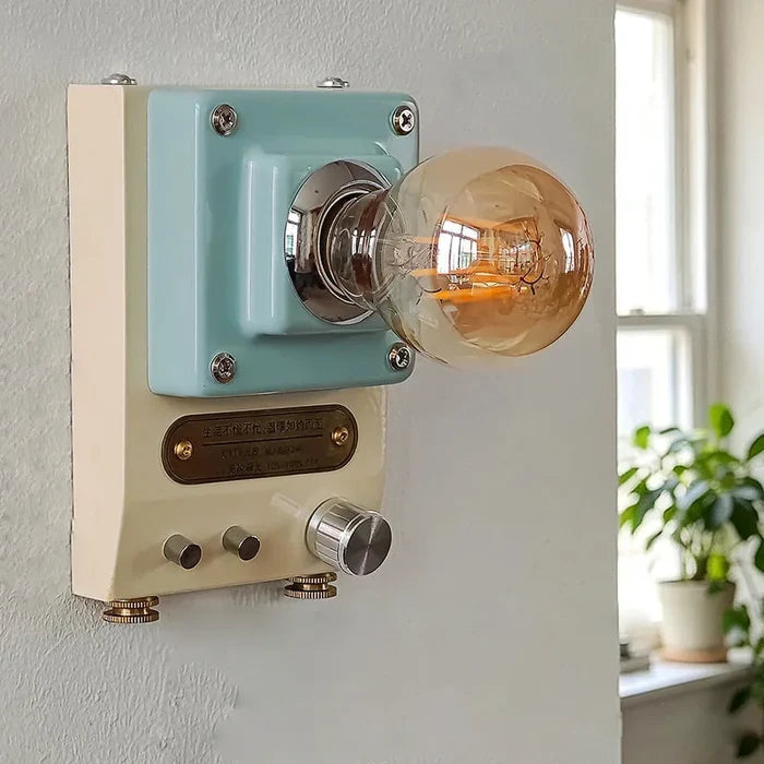 Light Blue/Beige / Warm light