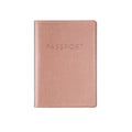 Rose Gold Passport Case