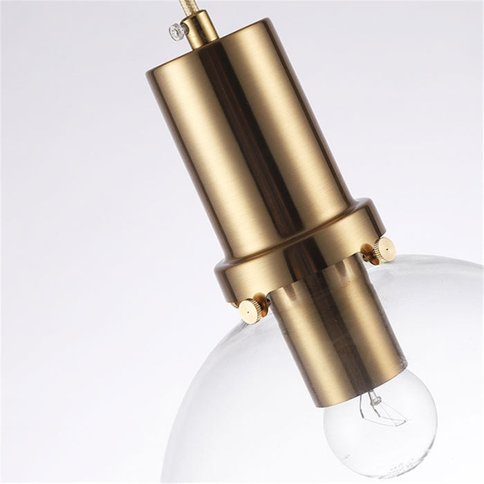 Clear Glass Pendant Light