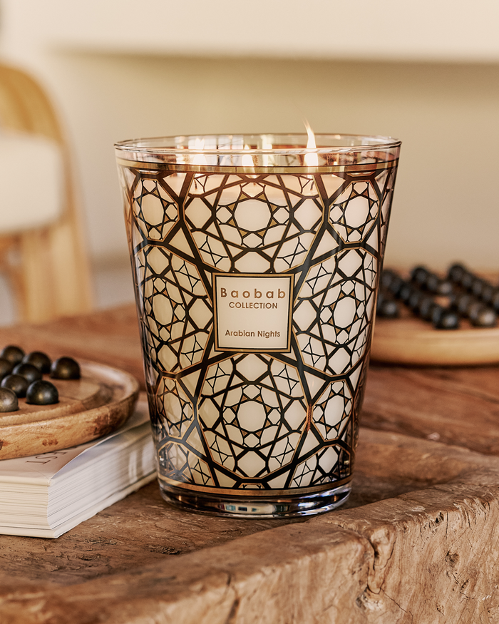 SCENTED CANDLE ARABIAN NIGHTS - BAOBAB COLLECTION