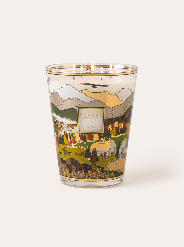 SCENTED CANDLE FAR WEST
