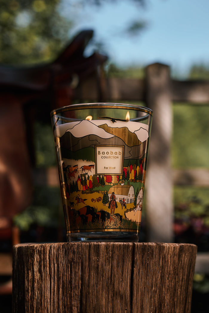 SCENTED CANDLE FAR WEST