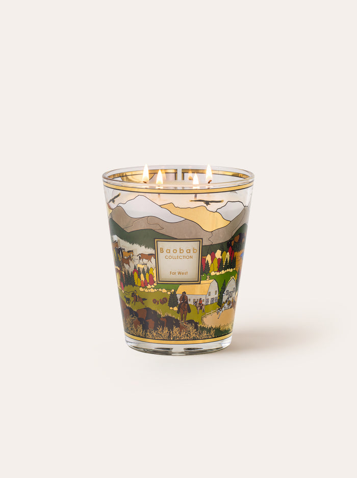 SCENTED CANDLE FAR WEST