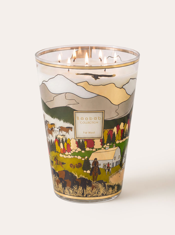 SCENTED CANDLE FAR WEST