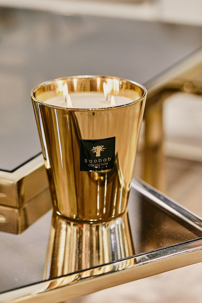 SCENTED CANDLE LES EXCLUSIVES AURUM - BAOBAB COLLECTION