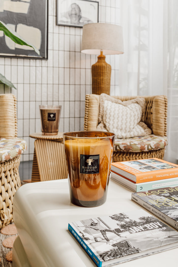 SCENTED CANDLE LES PRESTIGIEUSES CUIR DE RUSSIE - BAOBAB COLLECTION