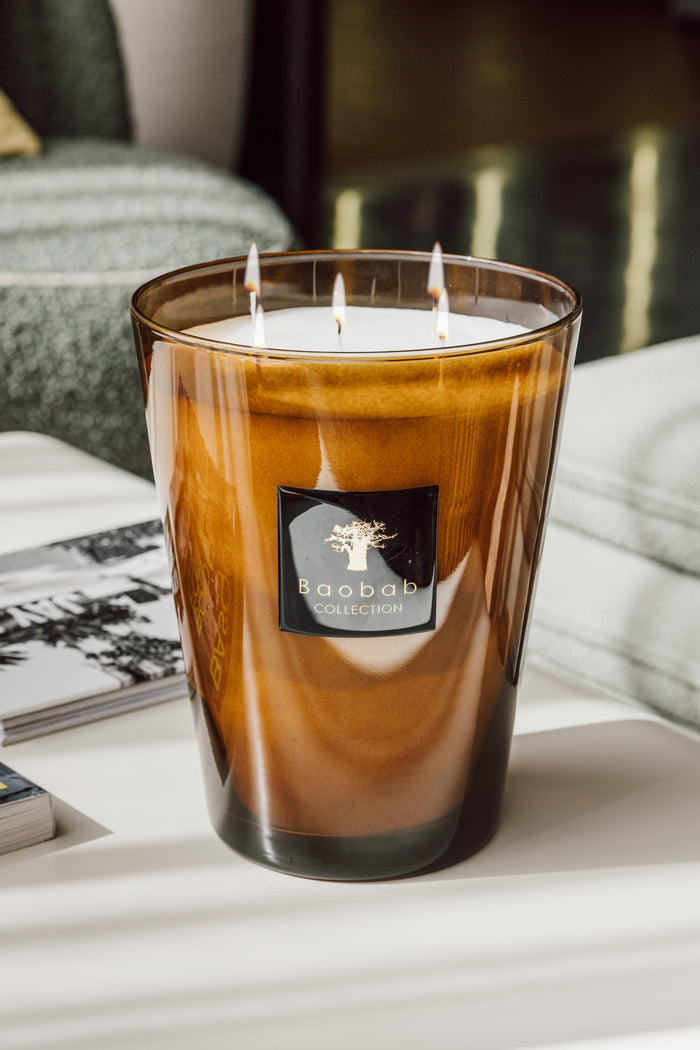 SCENTED CANDLE LES PRESTIGIEUSES CUIR DE RUSSIE - BAOBAB COLLECTION