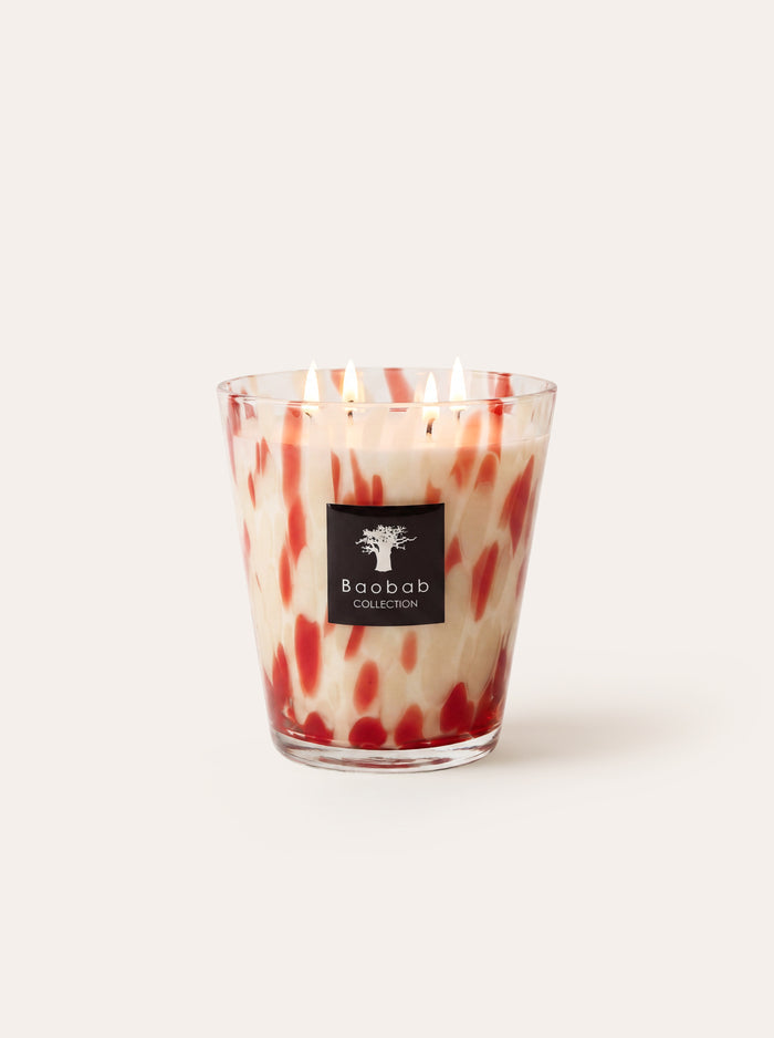 SCENTED CANDLE PEARLS CORAL MAX 16