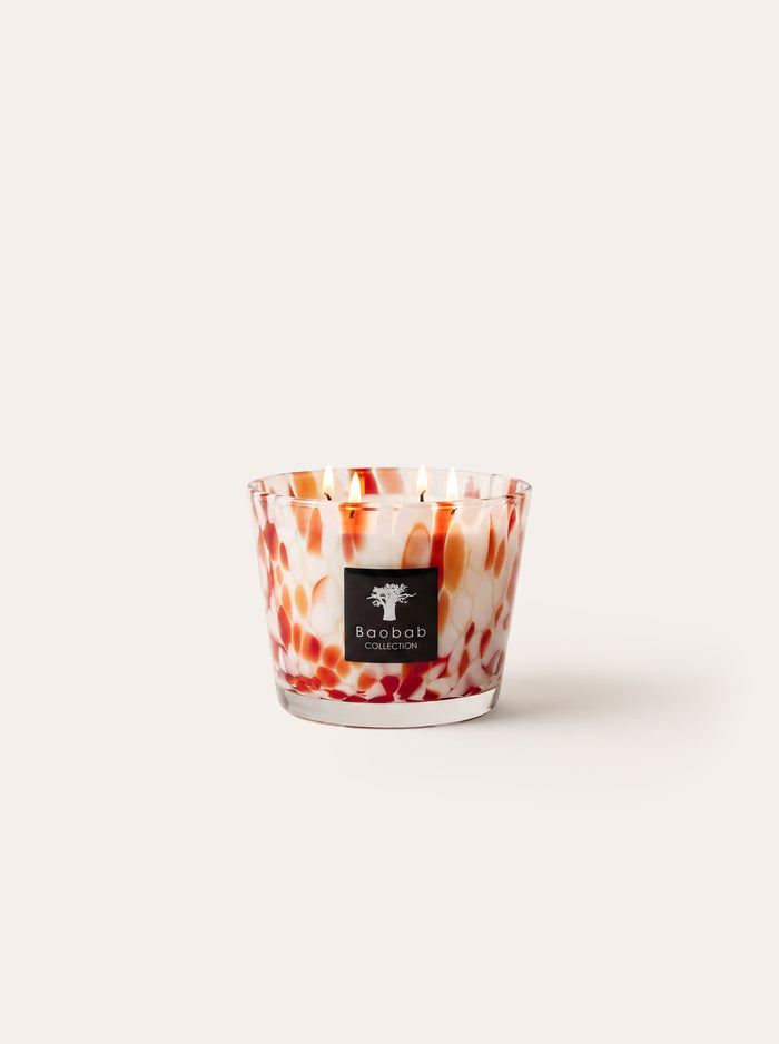 SCENTED CANDLE PEARLS CORAL MAX 10