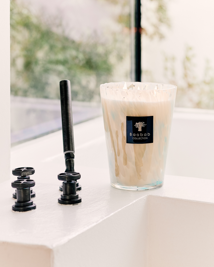 SCENTED CANDLE PEARLS SAPPHIRE - BAOBAB COLLECTION