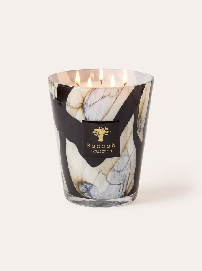 SCENTED CANDLE STONES MARBLE MAX 24