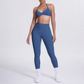 Seamless High Waist Yoga Sports Bra and Leggings Set