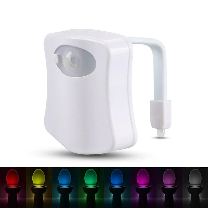 Smart Toilet Seat with Motion Sensor and Night Light