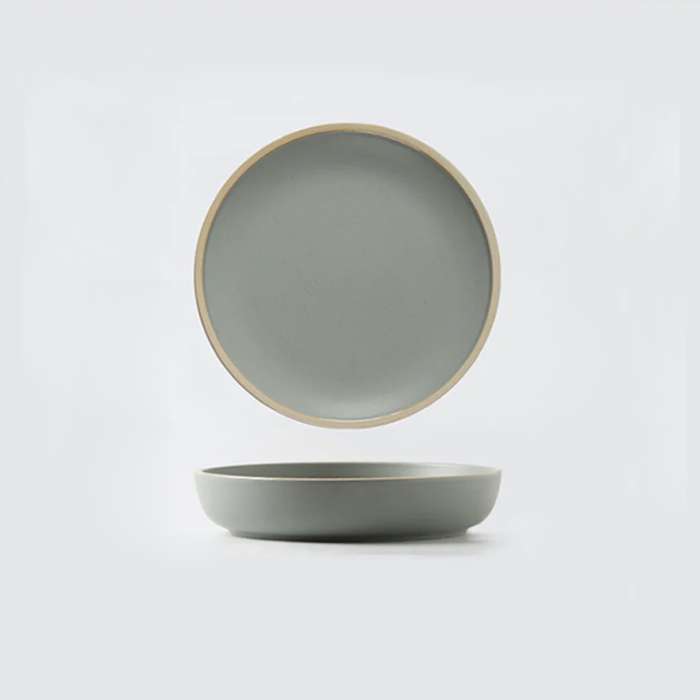 Stone / 8 inch Deep Plate