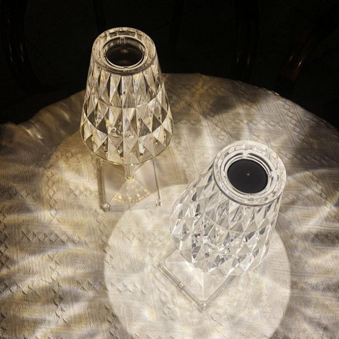 Sparkle Glam Table Lamp-Letifly Lights and Decor