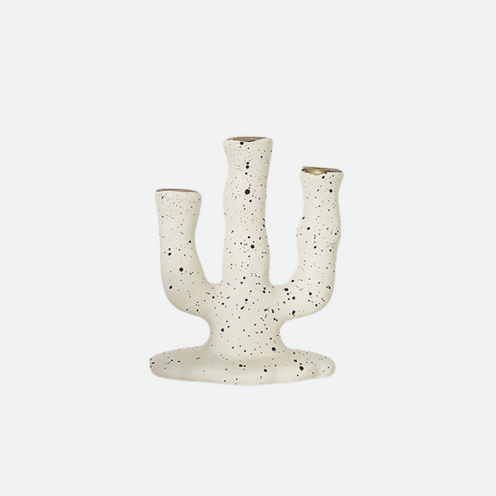 White Three Candle