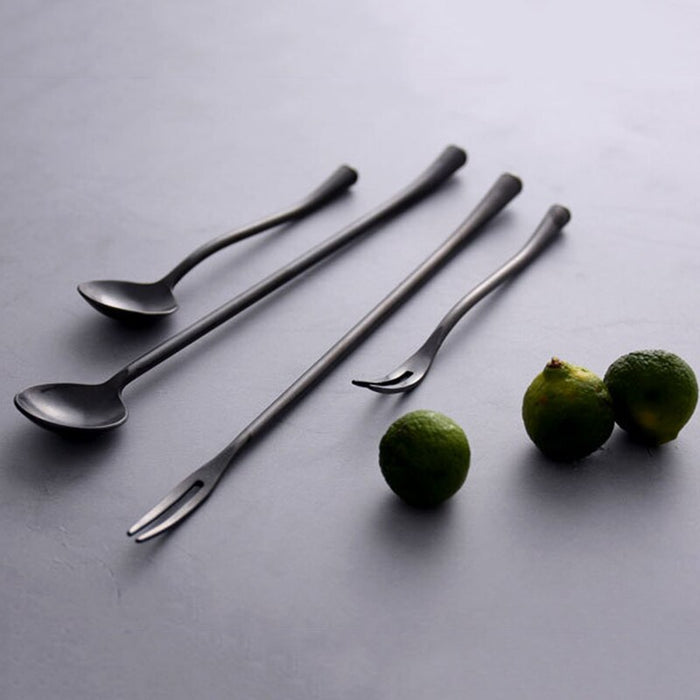 Retro Stainless Steel Cutlery Set