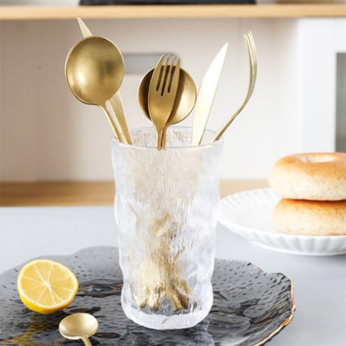 Gold Stainless Steel Dinnerware Set