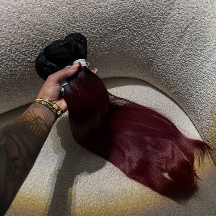 Straight Human Hair Bundles