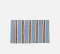 Ins Stripe Tufting Grids Bathroom Mat Living Room Carpet Bathmat Bedside Rug Soft Bedroom Floor Pad Home Decor-Letifly Lights and Decor