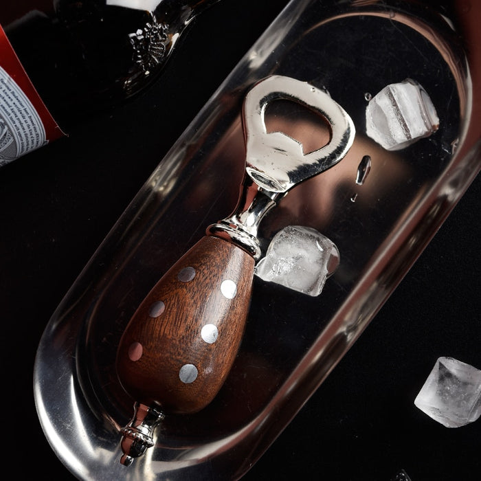Wooden and Stainless Beer Bottle Opener