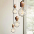 Wooden Retro Pendant Lamp