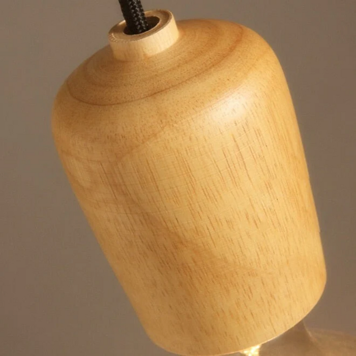 Wooden Retro Pendant Lamp