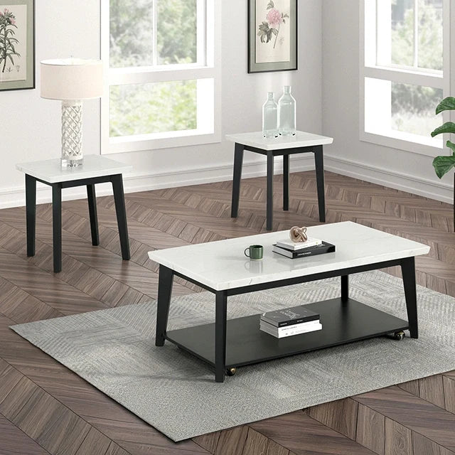 Thisted Square Marble End Table