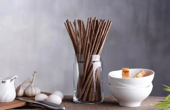 Letifly Lights & Decor - Timber Wooden Chopsticks - natural wood chopsticks set of 10 pairs