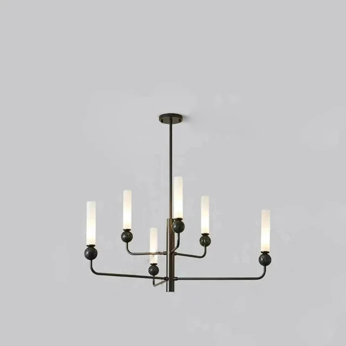 Chandelier / 6 Lights / Black
