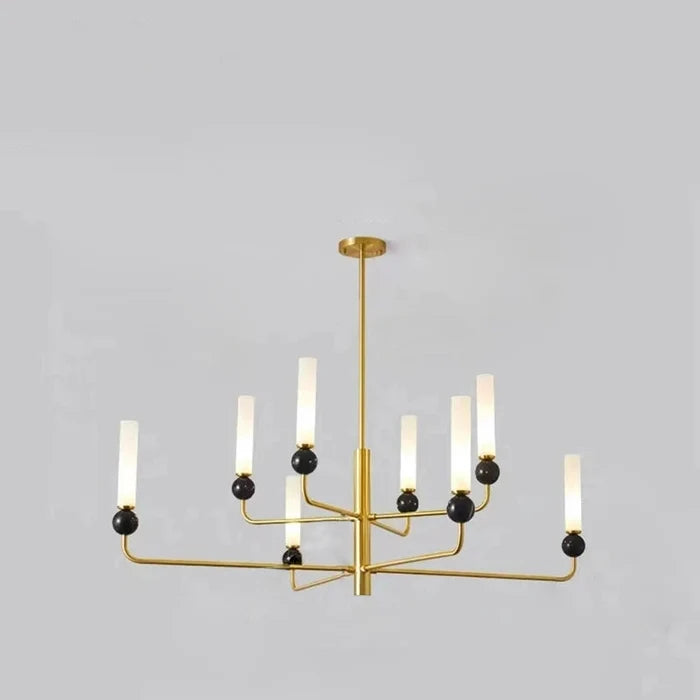 Chandelier / 8 Lights / Gold