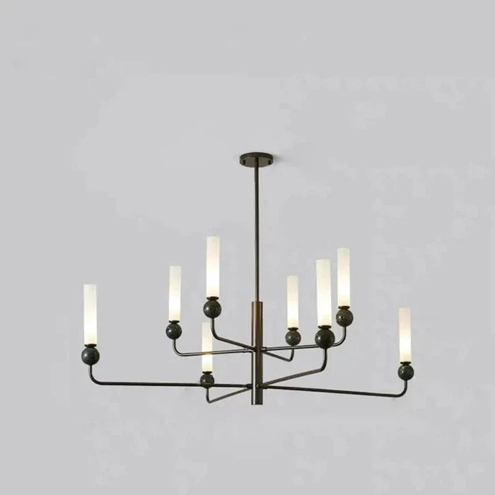 Chandelier / 8 Lights / Black