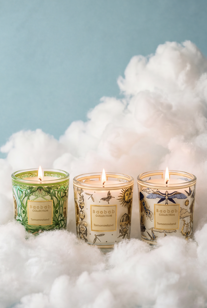 TRIO TRAVEL CANDLES TOMORROWLAND