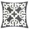 Trudy Gray 20" X 20" Pillow, Gray