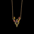 Image of the Michael Michaud Tulip Pendant on a black background