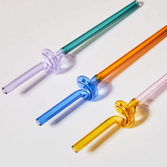 Twist Colorful Glass Straw-Letifly Lights and Decor