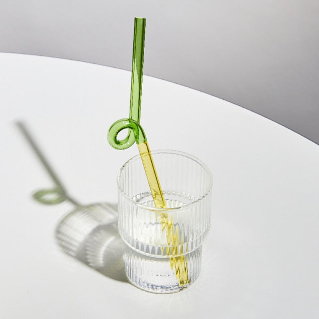 Twist Colorful Glass Straw-Letifly Lights and Decor