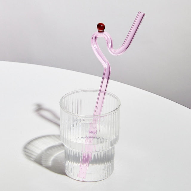 Twist Colorful Glass Straw-Letifly Lights and Decor