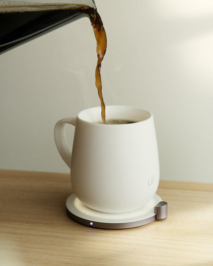Ui Self-heating Mug Set - Jasmine White-Letifly Lights and Decor