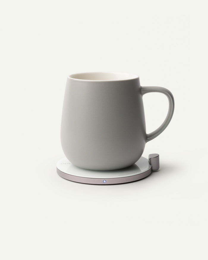 Ui Self-heating Mug Set - Soft Gray-Letifly Lights and Decor