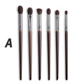 Ultra Soft Goat Hair Eye Makeup Brushes 6 Pcs Set