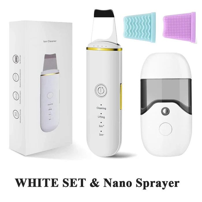 Ultrasonic Skin Scrubber for Facial Cleaning