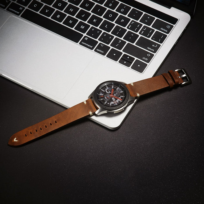 Universal Quick Release Leather Watchband