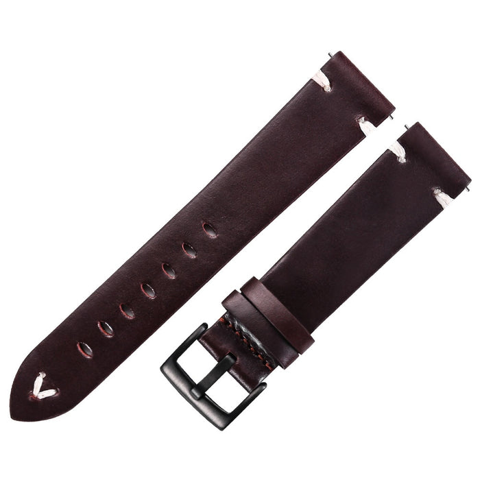 Universal Quick Release Leather Watchband