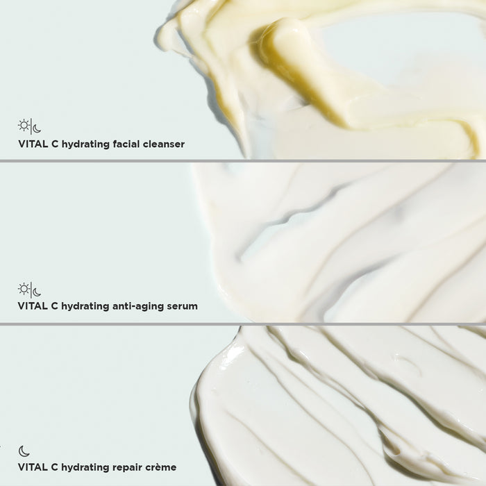 texture shot of all 3 products in kit