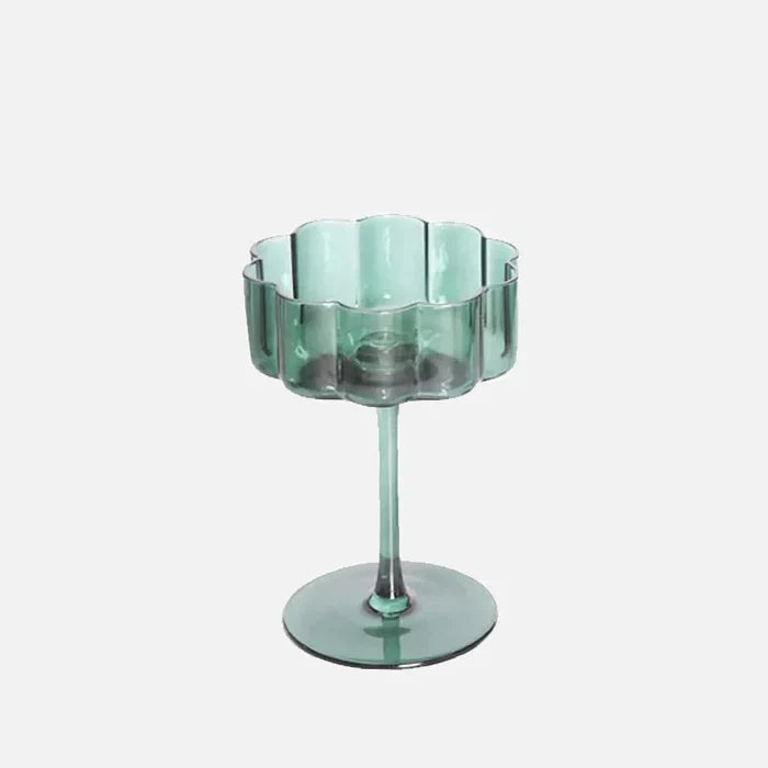 Emerald Green / Cocktail Glass