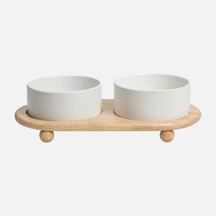 White / Small / Double with Stand